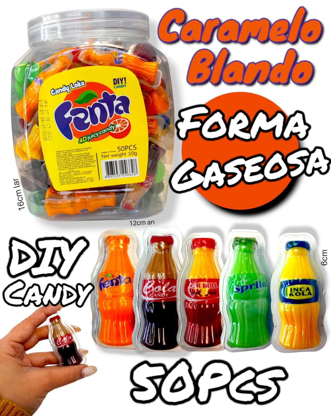 Caramelo Blando Forma Gaseosa DIY Candy 